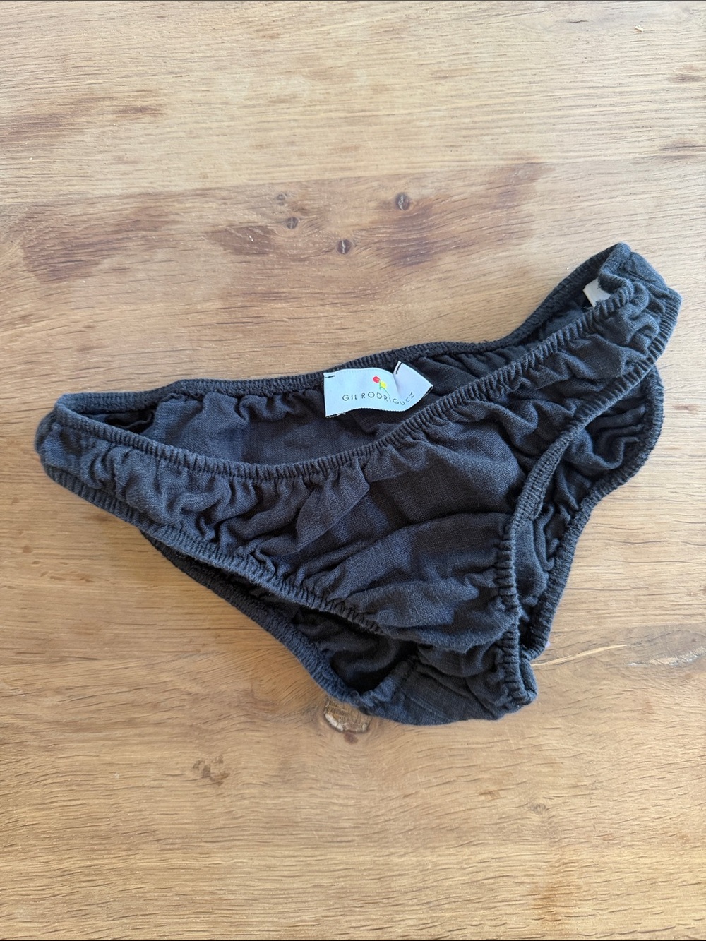 Linen Bikini Briefs size S